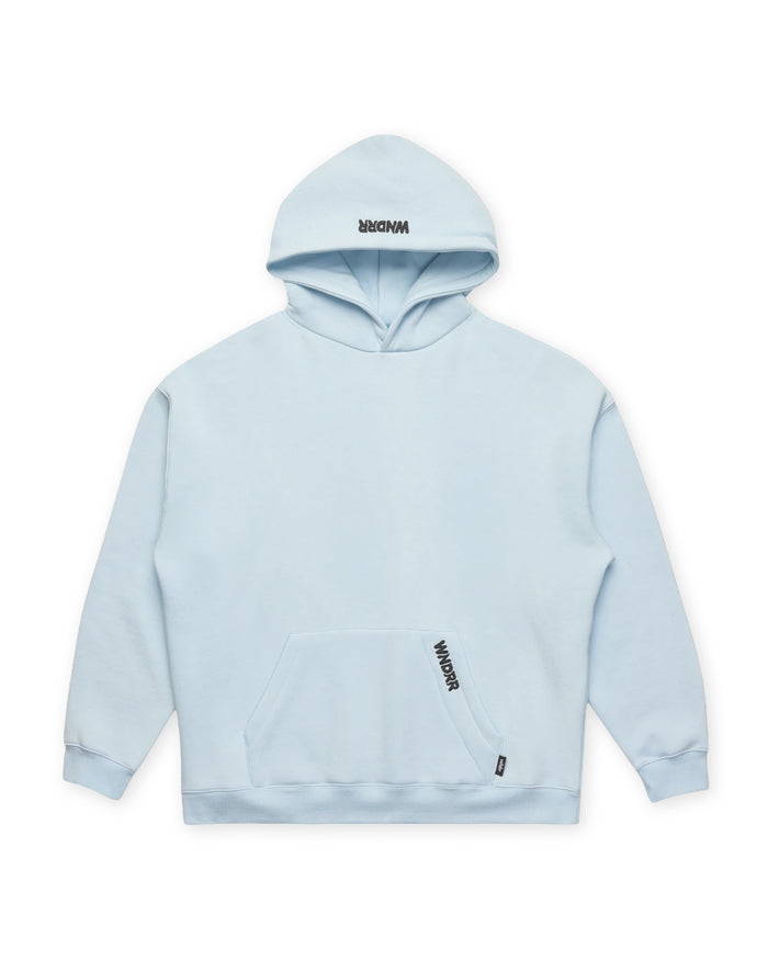 WNDRR HALO HOOD SWEAT 'BABY BLUE'
