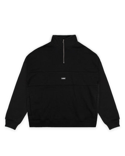 WNDRR SOHO 1/4 ZIP SWEAT 'BLACK'