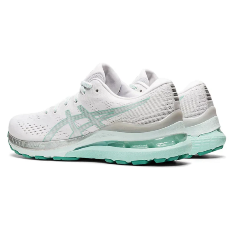 Women's ASICS Gel Kayano 28 'WHITE/OASIS GREEN'