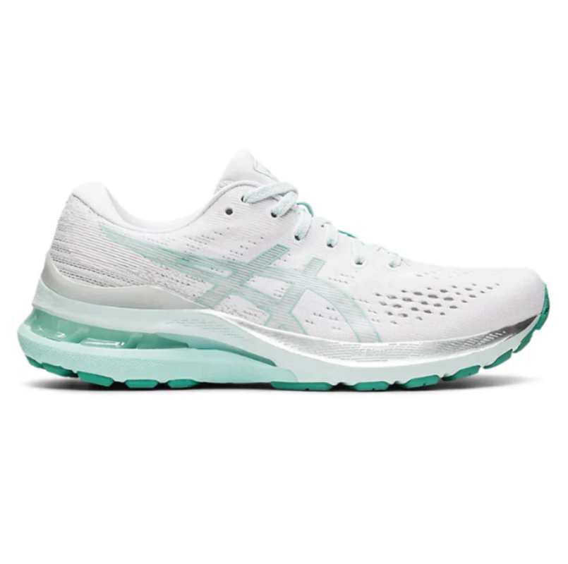 Women's ASICS Gel Kayano 28 'WHITE/OASIS GREEN'