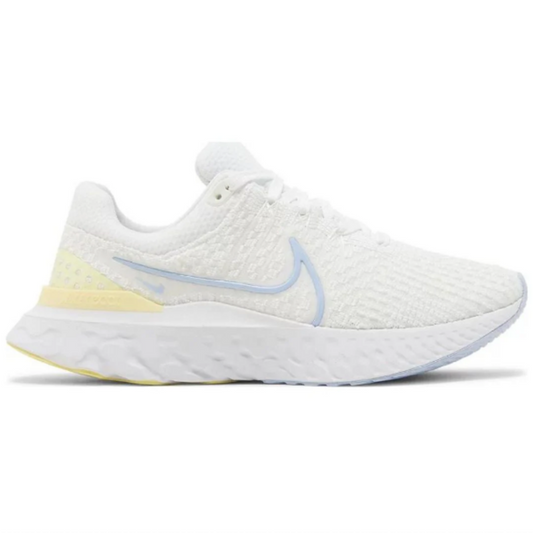 Women's Nike React Infinity Run Flyknit 3 'WHITE VIOLET CITRON TINT'