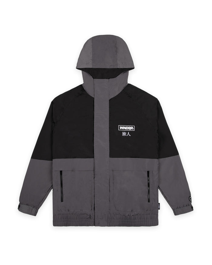 WNDRR SHODO SPRAY JACKET 'BLACK GREY'