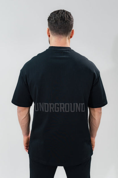 UG Relaxed Fit Tee X Jet Black