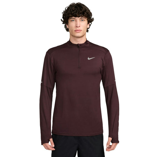 Nike Element Dri-FIT 1/2-Zip Running Top 'Burgundy Crush'