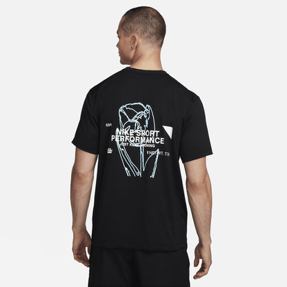 Nike Hyverse Dri-FIT UV Short-Sleeve Shirt 'Black'
