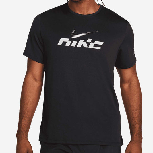 Nike Miler Flash  Dri-FIT UV Short-Sleeve 'Black